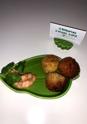 Una foto de Croquetas de aprovechamiento Gyozas