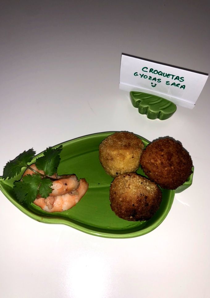 Una foto de Croquetas de aprovechamiento Gyozas