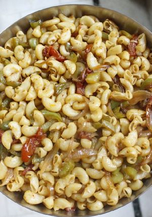 A picture of Veg Macroni.