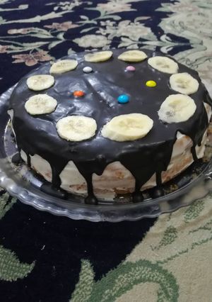 عکسی از دستور کیک شیفون شکلاتی