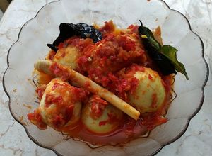 Foto resep Telur Rebus Bumbu Balado