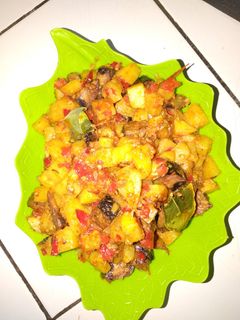 Foto resep Sambel goreng kentang ikan tongkol