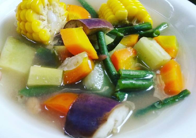 Resep Sayur Asem Terong Ungu oleh Musyrifah Prasetiyo