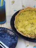 Quiche de espinafres e atum