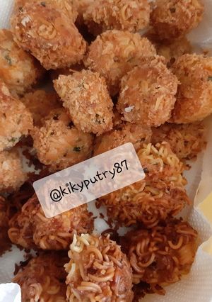Foto resep Bola bola tahu mie krispi praktis