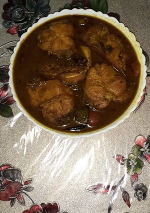 রুই মাছের ঝোল রেসিপির প্রধান ছবি