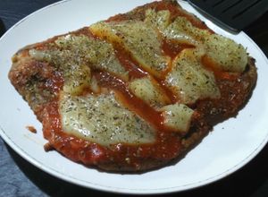 Una foto de Matambre a la pizza vegan!