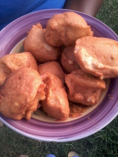 A picture of Beans cake (akara).