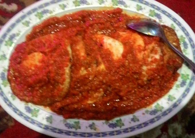 Ternyata ini lho! Cara praktis memasak Telur balado simple (mudah) enak dijamin enak