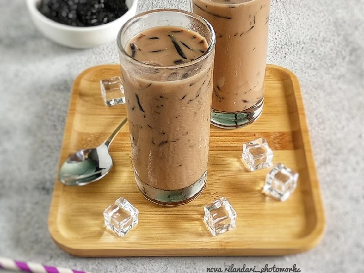 Langkah Gampang Membuat Resep Es Cappucino Cincau yang Menggugah Selera Anti Ribet, Mantap Sekali