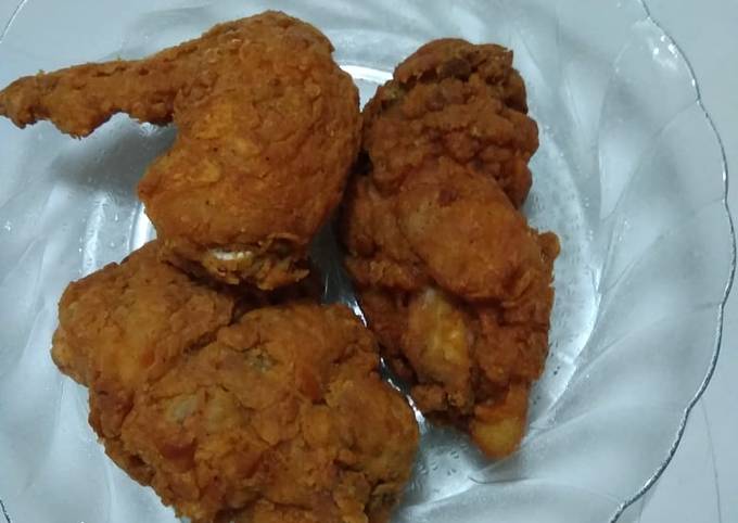 Ayam goreng ala kfc simpel