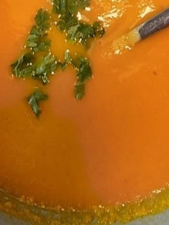 Foto de Sopa de Abóbora e Coentros