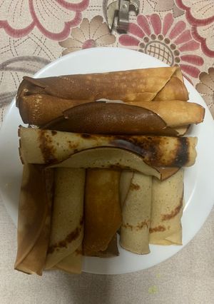 Una foto de Panqueques... siempre son ricos