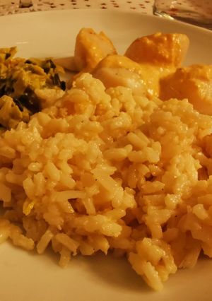 Une photo de Risotto citron / sauge