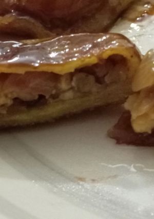 Una foto de Sorrentinos veganos de tempeh y lentejas