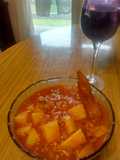 Guiso de lentejas con lo que tenia en la heladera!!! Muyy bueno