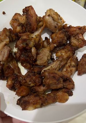 Foto resep Ayam Bawang Putih (menu diet)