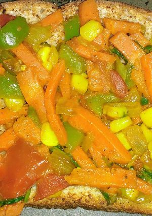 A picture of Masala Toast.