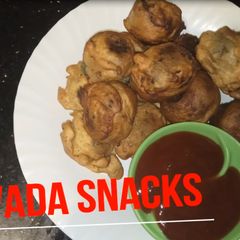 A picture of Aloo vada recipe.