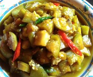 Ini Caranya Oseng terong kecap Mantul Banget