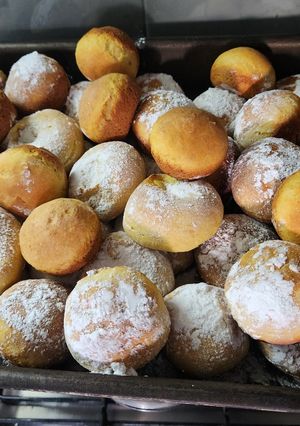 Una foto de Facturas de zanahoria y yogurt
