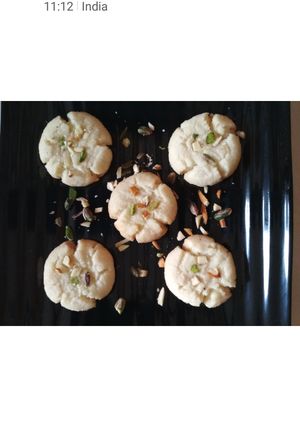 A picture of Dry fruit coconut biscuit.