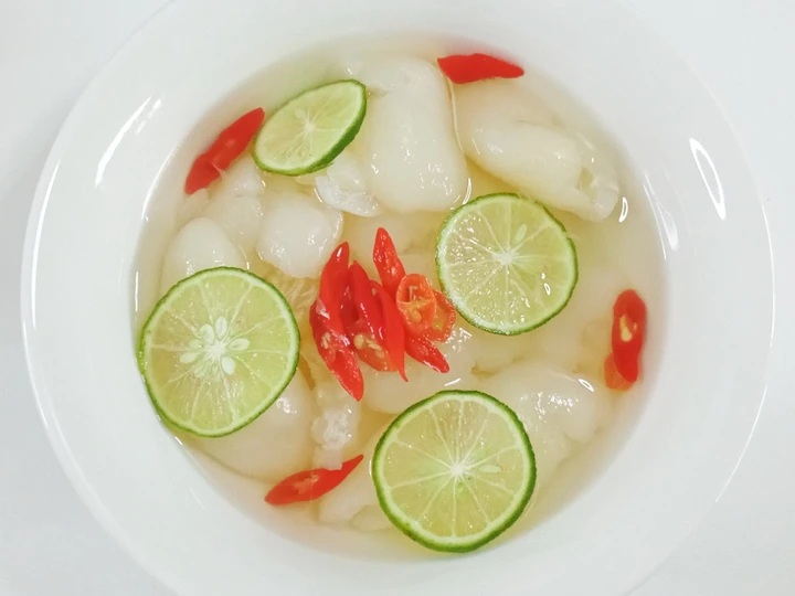 Easy Steps to Prepare Recipes Asinan Rambutan Jeruk Nipis 🍋 the Awesome  Make You Drink.