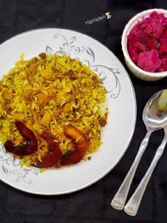 عکسی از دستور پلو به (پلوی خوش عطر)🥰
