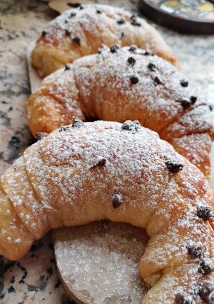 صورة لوصفة بريوش على شكل كرواسون🥐☕