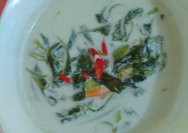 Cara Gampang Membuat Gulai Bayam Malaysia, Bikin Ngiler