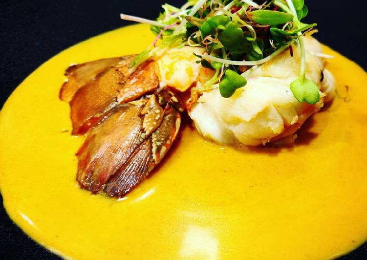 Lobster with Burmese curry