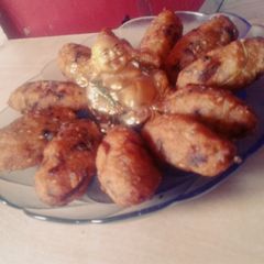 A picture of Cheesy Rice Croquettes.