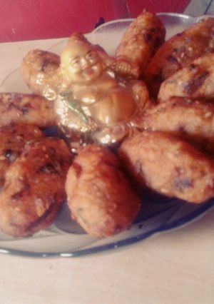 A picture of Cheesy Rice Croquettes.