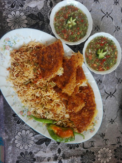 عکسی از دستور لوبیا پلو