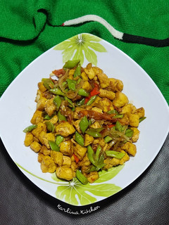 Foto resep Oseng Tahu Buncis Saus Tiram