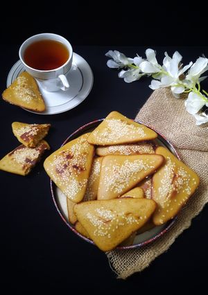 عکسی از دستور کلوچه فوری با ساندویچ ساز