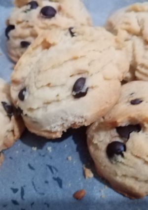 O poză a rețetei Fursecuri🍪 bile de înghețată 🍪cu fulgi de ciocolata.