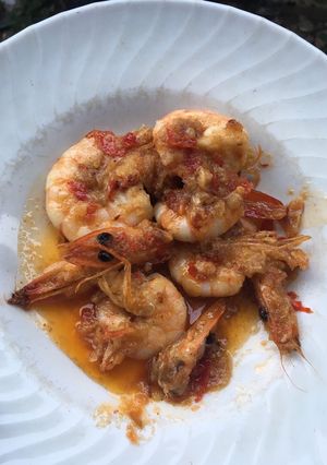 Foto resep Sambal goreng udang