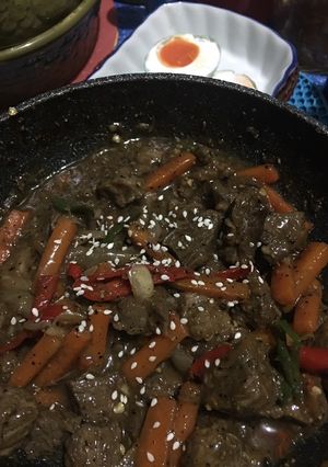 Foto resep Sapi lada hitam