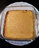 Crema catalana con cáscara de naranja