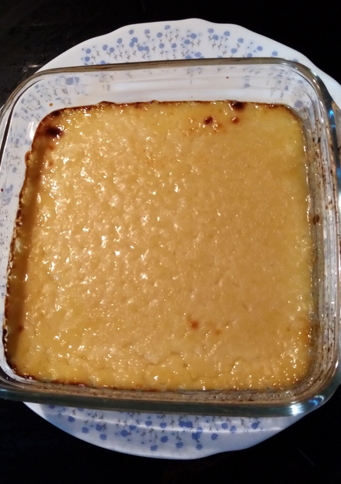 Una foto de Crema catalana con cáscara de naranja