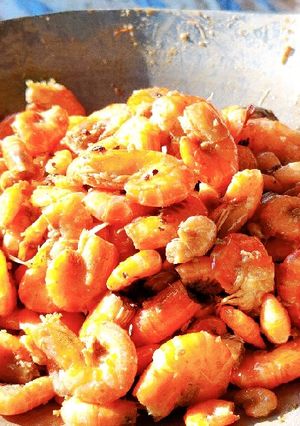 Hình của món TÉP BẠC ĐẤT RANG & NƯỚC CỐT DỪA.