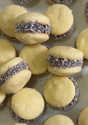 Una foto de Alfajores de maicena