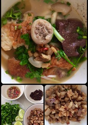 Hình của món Bánh canh của người Huế.