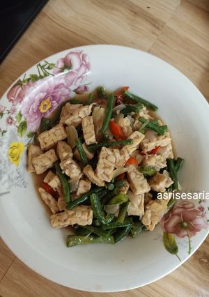 Foto resep Tumis Kacang Panjang Tempe