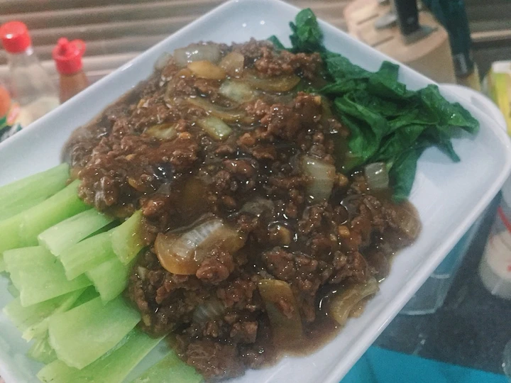 Cara Mudah Membuat Resep Tumis pakcoy sapi yang Bisa Manjain Lidah