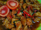 Ayam pedas manis cryspy