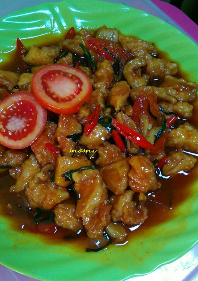 Foto resep Ayam pedas manis cryspy