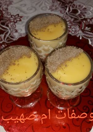 صورة لوصفة تحلية بالكراميل 🍮