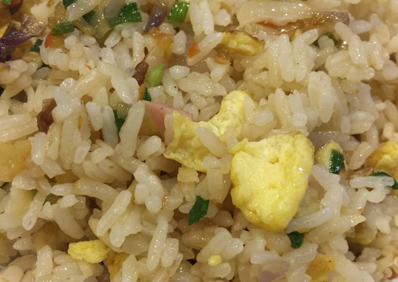 Nasi goreng bacon (pork)